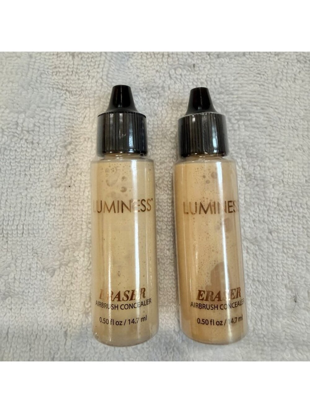 Luminess Air Eraser Airbrush Concealer 0.50 Oz Lot of 2 New Sealed LMER0050